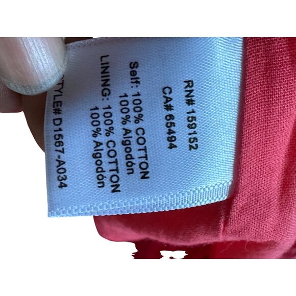 BTFL-life Floral Embroidered V-Neck Dress With Ruffles Flutter Sleeve NWT Sz M - Picture 7 of 15